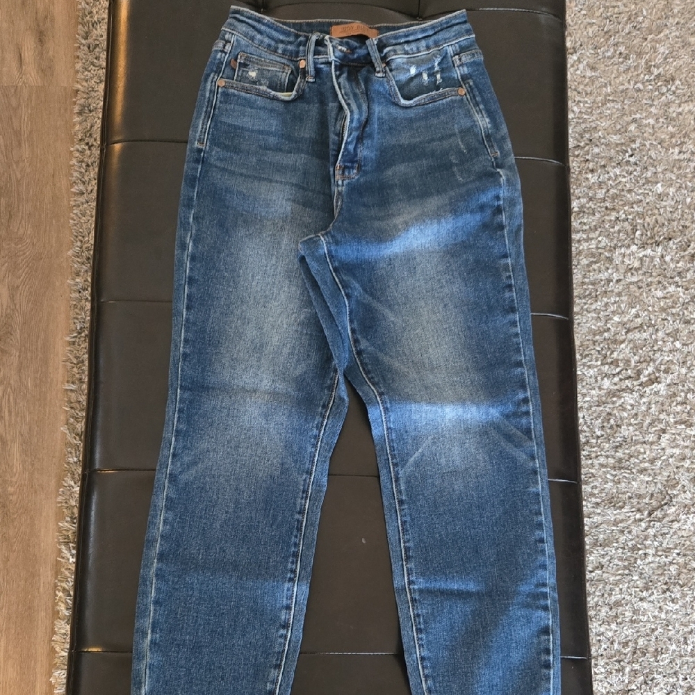 Judy Blue Dark Wash Straight Leg Jeans